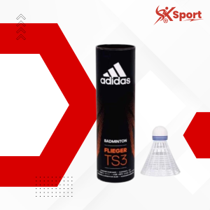 Shuttlecock Badminton Adidas Flieger TS3 Medium Speed White 6pk